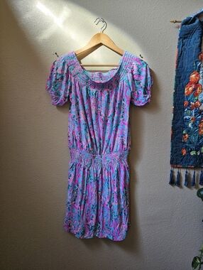 Lilly Pulitzer Vibrant Summer Romper Size Small